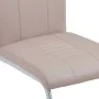 Sillas voladizas de comedor 6 uds cuero sintético capuchino de vidaXL, Sillas de comedor - Ref: Foro24-278836, Precio: 476,53...
