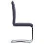 Sillas voladizas de comedor 6 uds piel de ante artificial gris de vidaXL, Sillas de comedor - Ref: Foro24-278839, Precio: 399...