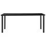 Juego de comedor 9 piezas cuero sintético negro de vidaXL, muebles para cocinas y comedores - Ref: Foro24-3053112, Precio: 87...