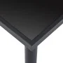 Juego de comedor 9 piezas cuero sintético negro de vidaXL, muebles para cocinas y comedores - Ref: Foro24-3053112, Precio: 87...