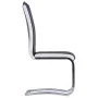 Juego de comedor 9 piezas cuero sintético negro de vidaXL, muebles para cocinas y comedores - Ref: Foro24-3053112, Precio: 87...