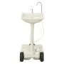 Juego inodoro con lavabo y depósito agua portátil para camping de vidaXL, Camping y senderismo - Ref: Foro24-3154913, Precio:...