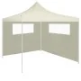 Gazebo side wall with cream windows 6x2 m by vidaXL, Accessories for pavilions and gazebos - Ref: Foro24-3070413, Price: 28,2...