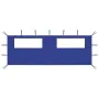 Seitenwand des Pavillons mit blauen Fenstern 6x2 m von vidaXL, Zubehör für Pavillons und Pavillons - Ref: Foro24-3070414, Pre...