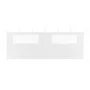 Pared lateral de cenador con ventanas blanco 6x2 m by vidaXL, Accessories for pavilions and gazebos - Ref: Foro24-3070416, Pr...