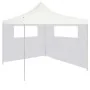 Pared lateral de cenador con ventanas blanco 6x2 m by vidaXL, Accessories for pavilions and gazebos - Ref: Foro24-3070416, Pr...
