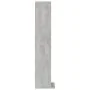 Estantería de CDs madera contrachapada gris hormigón 21x20x88cm de vidaXL, Almacenamiento para CD y DVD - Ref: Foro24-800355,...