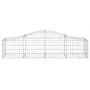Cestas de gaviones 13 uds forma de arco hierro 200x50x40/60 cm de vidaXL, Maceteros y jardineras - Ref: Foro24-3145588, Preci...