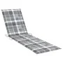 Tumbonas con mesa y cojín 2 unidades madera maciza de teca de vidaXL, Tumbonas - Ref: Foro24-3073185, Precio: 605,77 €, Descu...