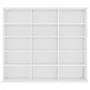 Armario para CDs madera contrachapada blanco 102x23x89,5 cm de vidaXL, Almacenamiento para CD y DVD - Ref: Foro24-801787, Pre...