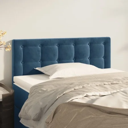Blaues Samtkopfteil 100x5x78/88 cm von vidaXL, Kopf- und Fußteile - Ref: Foro24-346454, Preis: 42,20 €, Rabatt: %