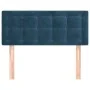 Blaues Samtkopfteil 100x5x78/88 cm von vidaXL, Kopf- und Fußteile - Ref: Foro24-346454, Preis: 42,20 €, Rabatt: %