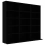 CD-Regal aus schwarzem Sperrholz 102x23x89,5 cm von vidaXL, CD- und DVD-Speicher - Ref: Foro24-801788, Preis: 73,21 €, Rabatt: %