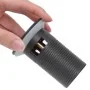 Push drain with overflow function gray 6.4x6.4x9.1cm by vidaXL, Faucets - Ref: Foro24-149058, Price: 13,35 €, Discount: %