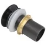 Push drain without overflow function, gray, 6.4x6.4x9.1cm by vidaXL, Faucets - Ref: Foro24-149063, Price: 14,52 €, Discount: %
