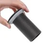 Push drain without overflow function, gray, 6.4x6.4x9.1cm by vidaXL, Faucets - Ref: Foro24-149063, Price: 14,52 €, Discount: %