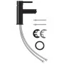 Grifo para lavabo de baño acabado negro 130x176 mm de vidaXL, Grifos - Ref: Foro24-149066, Precio: 37,40 €, Descuento: %