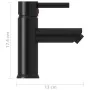 Waschbeckenarmatur in schwarzer Ausführung, 130 x 176 mm von vidaXL, Wasserhähne - Ref: Foro24-149066, Preis: 37,40 €, Rabatt: %