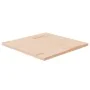 Untreated oak wood square table top 60x60x2.5cm by vidaXL, Table tops - Ref: Foro24-342930, Price: 74,16 €, Discount: %