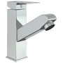 Grifo para lavabo con función extraíble cromado 157x172 mm de vidaXL, Grifos - Ref: Foro24-149075, Precio: 39,20 €, Descuento: %