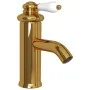 Grifo para lavabo de baño dorado 130x180 mm de vidaXL, Grifos - Ref: Foro24-149072, Precio: 37,93 €, Descuento: %