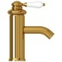 Grifo para lavabo de baño dorado 130x180 mm de vidaXL, Grifos - Ref: Foro24-149072, Precio: 37,93 €, Descuento: %
