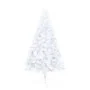 Medio árbol de Navidad con luces y bolas blanco 180 cm de vidaXL, Arboles de navidad - Ref: Foro24-3077656, Precio: 58,18 €, ...