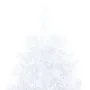 Medio árbol de Navidad con luces y bolas blanco 180 cm de vidaXL, Arboles de navidad - Ref: Foro24-3077656, Precio: 58,18 €, ...