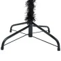 Árbol de Navidad preiluminado con luces y bolas negro 240 cm de vidaXL, Arboles de navidad - Ref: Foro24-3077678, Precio: 126...