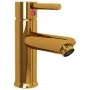 Grifo para lavabo de baño acabado dorado 130x176 mm de vidaXL, Grifos - Ref: Foro24-149067, Precio: 30,38 €, Descuento: %