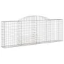 Cestas de gaviones 17 uds forma arco hierro 300x30x100/120 cm de vidaXL, Maceteros y jardineras - Ref: Foro24-3146534, Precio...