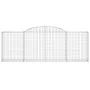 Cestas de gaviones 17 uds forma arco hierro 300x30x100/120 cm de vidaXL, Maceteros y jardineras - Ref: Foro24-3146534, Precio...