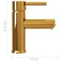 Grifo para lavabo de baño acabado dorado 130x176 mm de vidaXL, Grifos - Ref: Foro24-149067, Precio: 30,38 €, Descuento: %