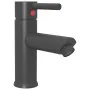 Grifo para lavabo de baño acabado gris 130x176 mm de vidaXL, Grifos - Ref: Foro24-149068, Precio: 28,70 €, Descuento: %
