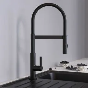 SCHÜTTE Grifo mezclador de lavabo MIAMI negro mate de SCHÜTTE, Grifos - Ref: Foro24-438717, Precio: 127,96 €, Descuento: %