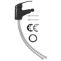 Black bidet mixer tap 13x12 cm by vidaXL, Faucets - Ref: Foro24-149084, Price: 29,40 €, Discount: %