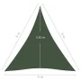 Toldo de vela HDPE verde oscuro 160 g/m² 4x5x5 m de vidaXL, Sombrillas - Ref: Foro24-311481, Precio: 38,84 €, Descuento: %