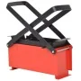 Briquetadora de papel acero negro y rojo 34x14x14 cm de vidaXL, Herramientas para chimeneas - Ref: Foro24-142921, Precio: 30,...
