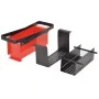 Briquetadora de papel acero negro y rojo 34x14x14 cm de vidaXL, Herramientas para chimeneas - Ref: Foro24-142921, Precio: 30,...