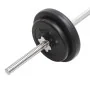 Juego de barras y pesas 30 kg de vidaXL, Peso libre - Ref: Foro24-93588, Precio: 114,50 €, Descuento: %