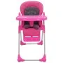 Rosa und grauer Babyhochstuhl von vidaXL, Stühle und Hochstühle für Kinder - Ref: Foro24-10186, Preis: 105,57 €, Rabatt: %