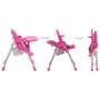 Rosa und grauer Babyhochstuhl von vidaXL, Stühle und Hochstühle für Kinder - Ref: Foro24-10186, Preis: 105,57 €, Rabatt: %