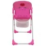 Rosa und grauer Babyhochstuhl von vidaXL, Stühle und Hochstühle für Kinder - Ref: Foro24-10186, Preis: 105,57 €, Rabatt: %