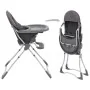 Trona de bebé gris y blanco de vidaXL, Sillas y tronas para niños - Ref: Foro24-10185, Precio: 65,53 €, Descuento: %