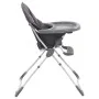 Trona de bebé gris y blanco de vidaXL, Sillas y tronas para niños - Ref: Foro24-10185, Precio: 65,53 €, Descuento: %
