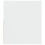 Mesitas de noche con LED 2 unidades blanco 60x35x40 cm de vidaXL, Mesitas de noche - Ref: Foro24-3080734, Precio: 126,19 €, D...