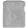 LED bedside tables 2 units plywood concrete 60x35x40 cm by vidaXL, Nightstands - Ref: Foro24-3082783, Price: 68,11 €, Discoun...