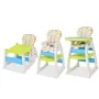 Trona convertible 3 en 1 con mesa azul y verde de vidaXL, Sillas y tronas para niños - Ref: Foro24-10142, Precio: 166,73 €, D...