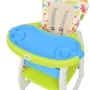 Trona convertible 3 en 1 con mesa azul y verde de vidaXL, Sillas y tronas para niños - Ref: Foro24-10142, Precio: 166,73 €, D...