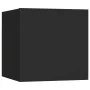 Set de muebles para TV 6 piezas madera contrachapada negro de vidaXL, Muebles TV - Ref: Foro24-3114263, Precio: 178,70 €, Des...